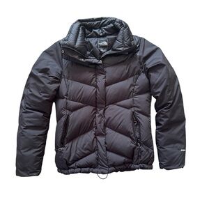 The North Face 550 Down Jacket Women S/P Black Puffer See Description